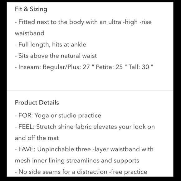 ♥️NWTS-$100 ATHLETA Elation Shine Tights XL Ultra High-Rise Leggings Red Tights - Picture 7 of 8